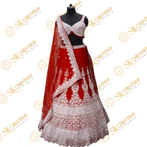 Red Lehenga Set